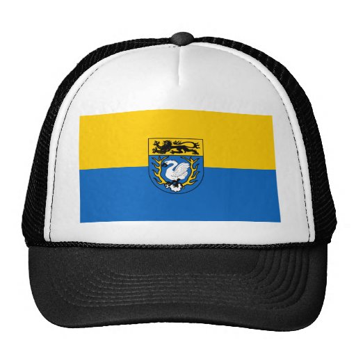 Aachen, Germany flag Mesh Hat