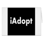 aAdopt Greeting Card