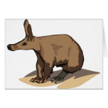 Aardvark Greeting Card