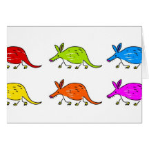 Aardvarks Greeting Cards