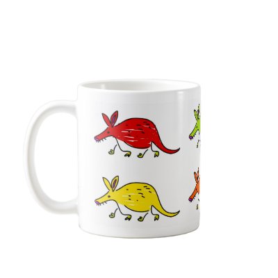 Aardvarks Mugs by prawny