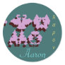 Aaron Designer Name Sticker - Customisable