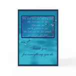 Aaronic blessing card