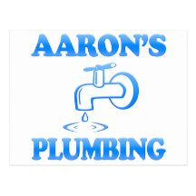 Aaron's Plumbing Post Cards