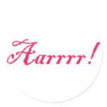 Aarrrr!Sticker