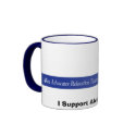 AARTA-Header, I Support Akita Rescue! mugs