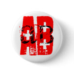 AB+ = blood type buttons
