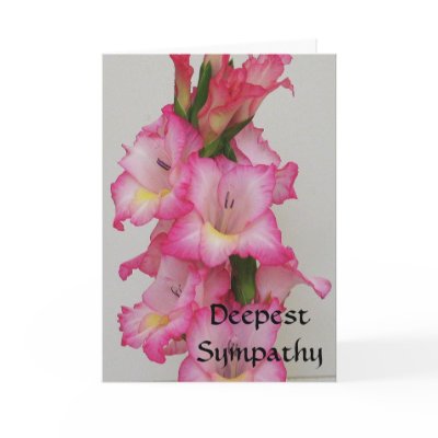 AB- Deepest Sympathy Floral Card by patcallum