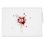AB positive Blood Type Donation Vampire Zombie cards