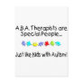 ABA Therapists Are Special People Just Like....