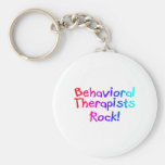 ABA Therapists Rock (Bright) Key Chain