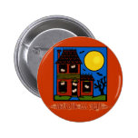 Abandon All Hope Haunted House Design Buttons