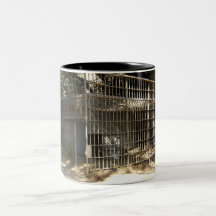 Abandoned Cage At The Old LA Zoo Coffee Mug