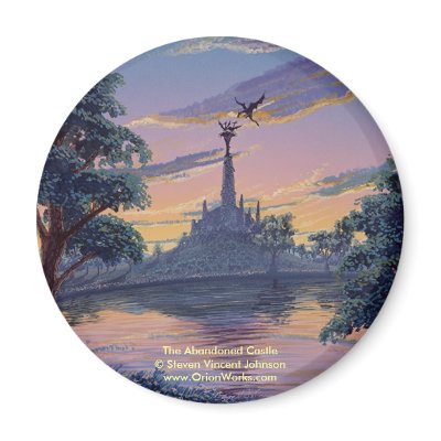 Abandoned Castle, The Abandoned Castle Steven ... Fridge Magnets by orionworks
