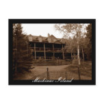 Abandoned Hotel Mackinac Island postcards