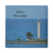 Abandoned Lighthouse Refrigerator Magnet
