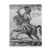 Abbas King of Persia, illustration Post Cards