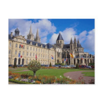 Abbaye Aux Hommes, Caen, Calvados, Normandy, Franc Postcard