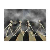 Abbey Road Halloween Postcard