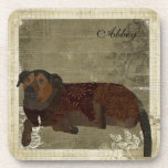 Abbey Rose Personalised Coaster cork coasters