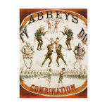 Abbey's Humpty Dumpty Combination Circus Poster Post Card