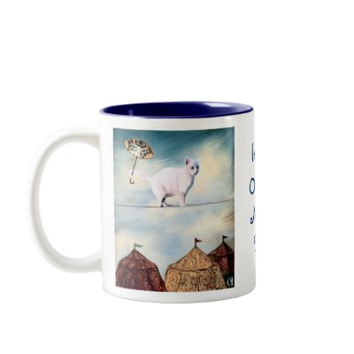 Abbie Goes to the Circus Coffee Mug by Cat_Lover_Boutique