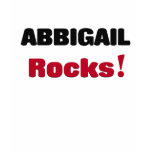 Abbigail Rocks t-shirts