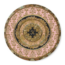 Abbigail  Victorian Monogram  Magnet