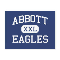 Abbott Eagles Middle West Bloomfield Postcard