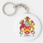 Abbott Family Crest Keychain