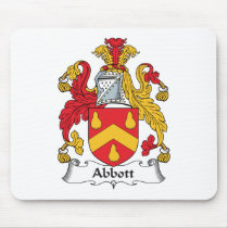Abbott Family Crest Mouse Mats