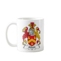 Abbott Family Crest Coffee Mugs