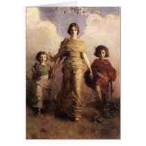 Abbott Handerson Thayer The Virgin Cards