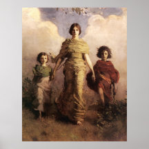 Abbott Handerson Thayer The Virgin Print