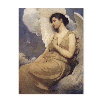 Abbott Handerson Thayer Winged Figure Postcards by art_world