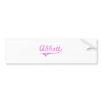 Abbott Last Name Classic Style