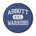 Abbott Warriors Middle School Elgin Illinois magnets