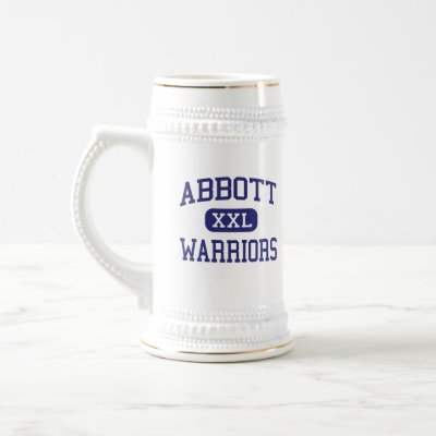 Abbott Warriors Middle School Elgin Illinois Mug by customteamsportswear