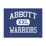 Abbott Warriors Middle School Elgin Illinois postcards