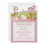 Abby's Farm Farm Animal Baby Shower Invitations