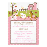 Abby's Farm Farm Animal Baby Shower Invitations