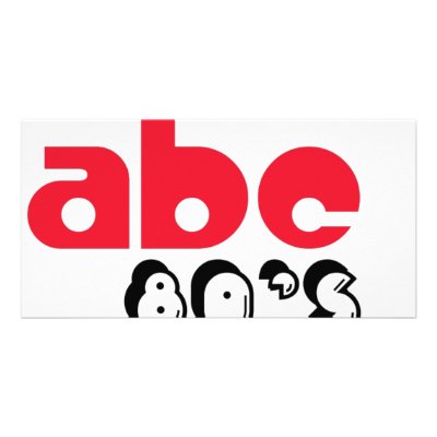 ABC 80's Custom Photo Card by 80sabc