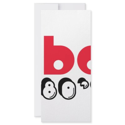 ABC 80's Personalized Rack Card by 80sabc