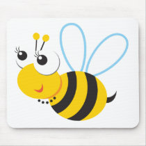 ABC Animals Betty Bee Mousepads