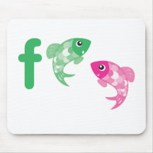 ABC Animals - Fish Mousepads