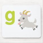 ABC Animals - Gabby Goat Mousepads
