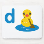 ABC Animals - Paddle Duck Mousepads