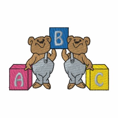 ABC Bears by ZazzleEmbroidery