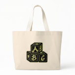 ABC Blocks Canvas Bag