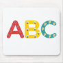 ABC by PaddleDuck Mouse Pad